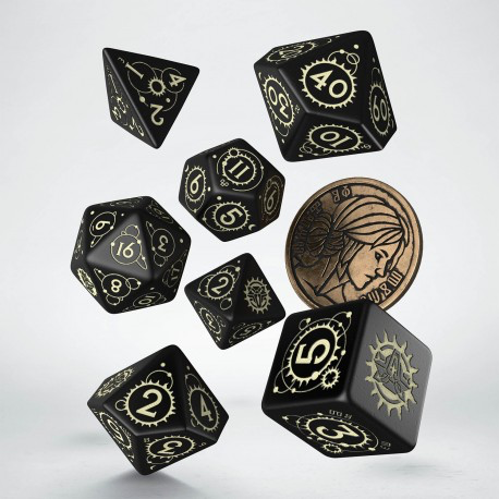 The Witcher Dice Set. Ciri - The Zireael - A Muse N Games